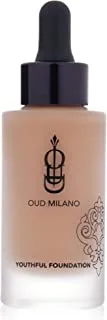 Oud Milano Youthful Foundation, 204 Warm Beige, 30 ml