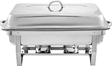 Chef Inox Stainless Steel 1 Compartment Chafing Dish, Em-04