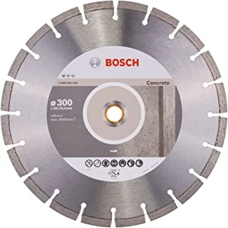 Bosch Professional 2608602543 Standard For Concrete Diamond Cutting Disc, Silver/Grey