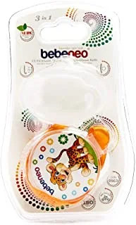 Bebeneo Classic Soother and Holder and Protector Case (3 In1), Blue
