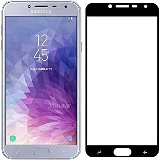 Tempered Glass Screen Protector For Samsung Galaxy J4 2018 - Black 5D