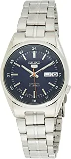 Seiko Men's Automatic Watch With Analog Display And Stainless Steel Strap Snk563J1