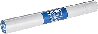 MAXI SELF ADHESIVE ROLL ,CLEAR,10MX45CM,MX-CL10