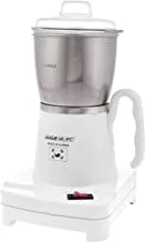 ALSAIF 350Ml 250W Electric Coffee Grinder, S/S Jug To Mill, Coffee, Cardamom, Nuts, Spices, High Speed, Special Titanium Plated Blades, White 5520/1/W 2 Years warranty