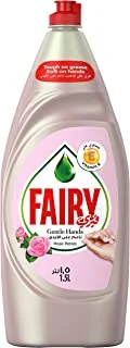 Fairy Gentle Hands Rose Petals Dishwashing Liquid Soap, 1.5L