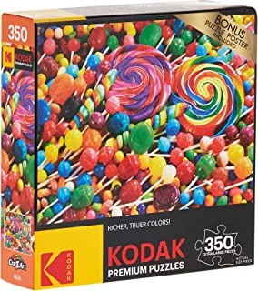 Cra-Z-Art Kodak | 350 Pieces Puzzle - Lollipop Swirls, Multicolor, Ca-8025Aa