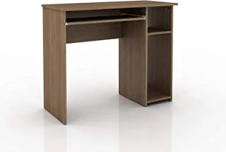 Tecnomobili Office Desk, Almond - W 74.5 cm X D 90 cm X H 40 Cm