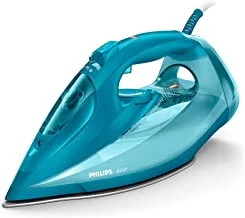 Philips Steam Iron - Continuous Steam Flow of 50 Grams per minute and 230 g/min with the boost for thick fabrics - 2600W - 50/60Hz - Azur GC4558/26