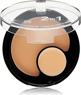 Revlon Colorstay 2-In-1 Compact Makeup & Concealer, Natural Tan
