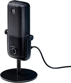 Elgato Wave:3, 10Mab9901 Premium USB Condenser Microphone And Digital Mixing Solution, Anti-Clipping Technology, Capacitive Mute, Streaming And Podcasting Gear
