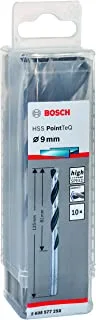 Bosch Pack of 10 Metal Twist Drill Bits - 2608577258