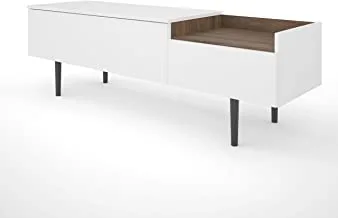 Tv Table And Decore With Drawers By Tvilum White, 92148 49Dj