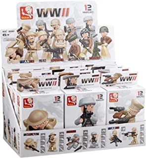 جنود الحرب العالمية الثانية سلوبان يظهرون مع 12 بوصة
