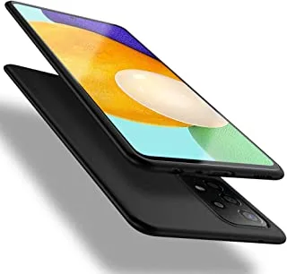 جراب X-level Samsung Galaxy A52 5G نحيف ومتناسق من مادة TPU فائقة النحافة [سلسلة Guardian] A52 5G غطاء خلفي للهاتف خفيف واقي غير لامع متوافق مع Samsung A52 4G / 5G - أسود
