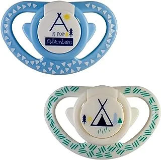 Vital Baby Soothe Airflow A Is For Adventure, Soother, 2 Pieces