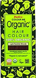 Radico Organic Hair Colour Powder - Light Reddish Blonde, 100g