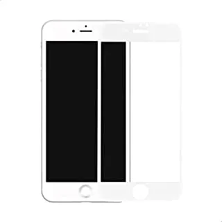 Tempered Glass Screen Protector For iPhone 8 Plus - Clear and White