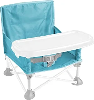 Summer Infant Pop N' Sit Booster Seat, Aqua Splash