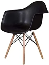 Mahmayi Ultimate Eames Style Daw Armchair (Black), Dsw_Ues_Dac