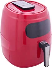 ALSAIF 9Liter 1800W Electric Air Healthey Fryer With Digital to Fry, Bake, Grill, Roast Or Reheat, Red AL7306 2 Years warranty