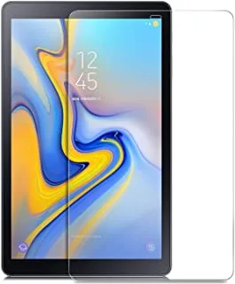 واقي شاشة ELTD لهاتف Samsung Galaxy Tab A 10.5 SM-T590 / T595 ، واقي شاشة زجاجي مقوى بحافة مستديرة 2.5D بصلابة 9H ممتازة.