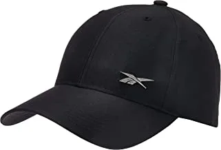 Reebok Active Foundation Badge Cap, Unisex-Adult Cap, Black/Black, One Size