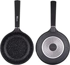 Al Saif Amercook Kylie Non Stick Aluminium Open Frying Pan Size: 28Cm, Black