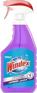 Windex Glass Cleaner Trigger Bottle, Lavender, 750Ml