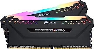 كورسير VENGEANCE RGB PRO 32 جيجا بايت (2 × 16 جيجا بايت) DDR4 3200 ميجا هرتز C16 ذاكرة سطح المكتب - أسود ، CMW32GX4M2E3200C16