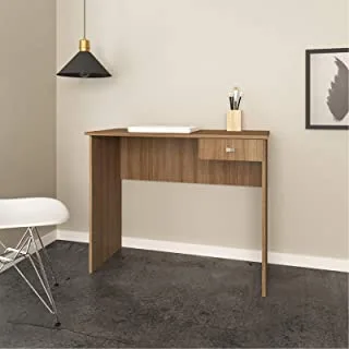 Tecnomobili Office Table With 1 Drawer, Almond, 73 X 40 X 90 cm, Me4138.0002