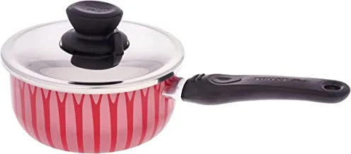 Trust Pro Saucepan With Lid Red/Silver/Black 18Centimeter (TPR6/18)