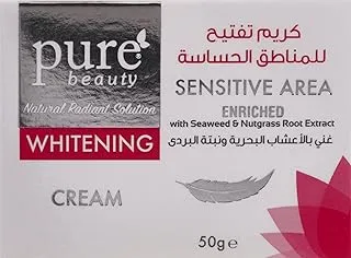 Pure beauty whitening sensitive area skin cream - 50 g pb-022