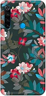 Jim Orton Designer Cover For Redmi Note 8 - Flowers
