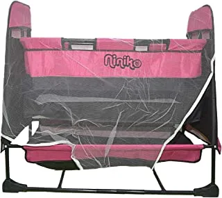 Qariet Alnwader Dgl - 2007 2 In 1 Baby Bed Into Rocking Bed, Pink & Black