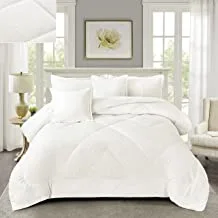 Cozy And Warm Winter Velvet Fur Comforter Set, King Size (220 X 240 Cm) 6 Pcs Soft Bedding Set, Modern Floral Pattern, Mix3, Multi Color
