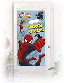 Procos Ultimate Spiderman-Web Warriors Personalized Door Banner