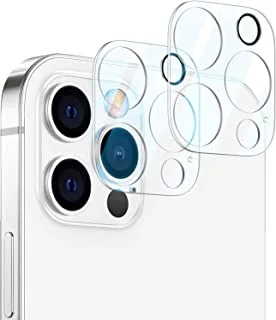 متوافق مع iPhone 12/12 Mini / 12 Pro / 12 Pro Max واقي عدسة الكاميرا ، واقي شاشة iPhone 12 لعدسة الكاميرا من الزجاج المقوى عالي الدقة لهاتف iPhone (IPhone 12 Pro)