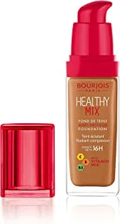 Bourjois Healthy Mix Anti-Fatigue Foundation. 61 Golden/Doré Cappucino, 30 Ml - 1.0 Fl Oz