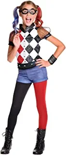 Rubies Harley Quinn Girl Costume, Medium, multicolor