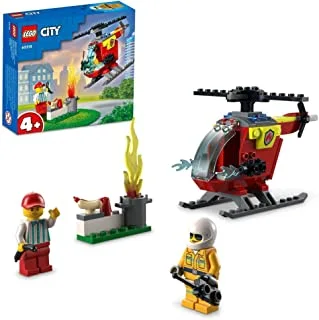 LEGO® City Fire Helicopter 60318 Building Kit (53 Pieces)
