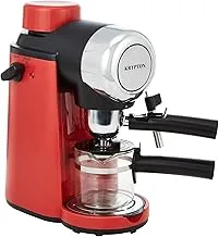 Krypton Kryptonespresso Coffee Machine, 0.24L Capacity, Kncm6319, Red