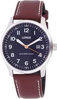 Lorus Classic Man Mens Analog Quartz Watch With Leather Bracelet Rh943Hx9
