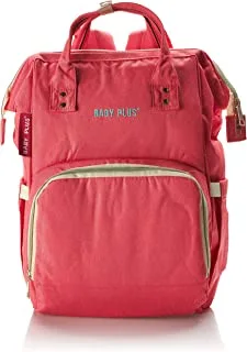 Baby Plus Multi-Functional Baby Backpack 32 X 10 X 44 cm, Pink - Pack of 1