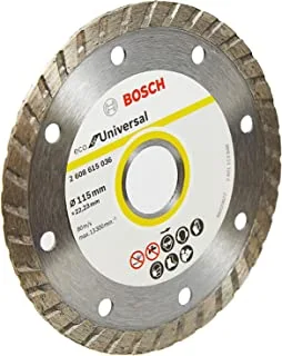 BOSCH - Eco for universal Diamond cutting disc, For small angle grinders,1 piece, 115 mm Diameter