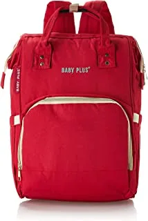 بيبي بلس حقيبة ظهر أطفال متعددة الوظائف ، 32 × 44 × 10 ، أحمر
