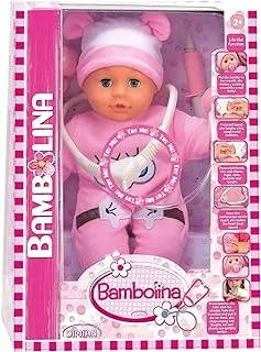 Bambolina Doll with Doctor Set 36CM - For Ages 2+ Years Old