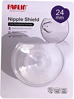 Farlin 24Mm Silicone Nipple Shield (Transparent)