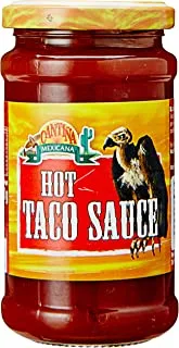 Cantina Mexicana Taco Sauce Hot, 220 g, Pack of 1