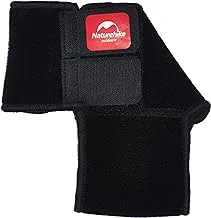 NatureHike Unisex Adult Ankle Guard With Adjustable Velcro Straps (suits Left Or Right) - Black, X-Large