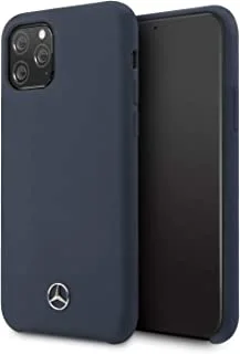 Mercedes-Benz Liquid Silicone For Iphone 11 Pro Max -Navy, Mehcn65Silna